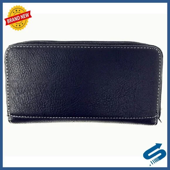 Rhinestone Metal Skull Shoulder Bag Purse Wallet Set Durable